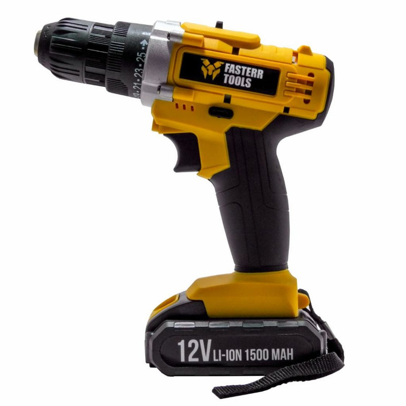 Furadeira e Parafusadeira FST009 3/8 12V  - Fasterr